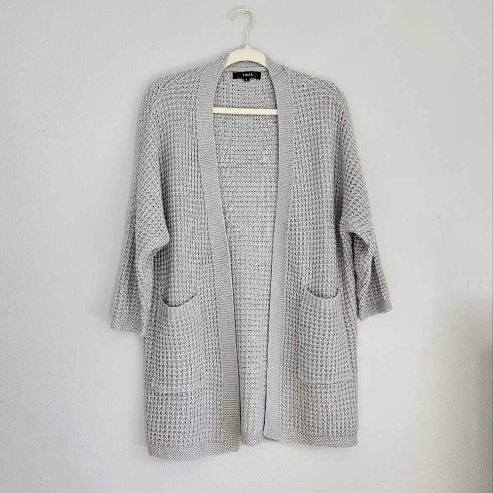 Knitted Long Cardigan Sweater